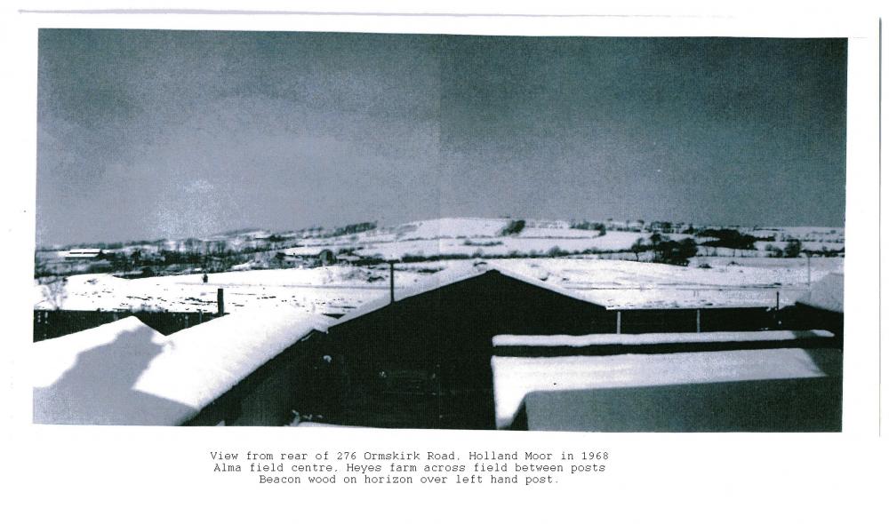 View to rear of 276 Ormskirk Road