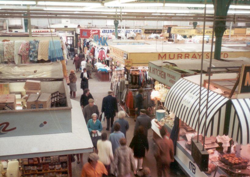 Wigan Market, circa late 70s. Wigan Market, circa late 70s.