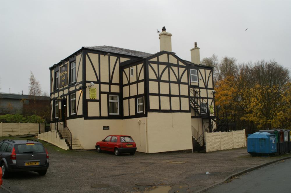 The other side of the Kirkless Hall pub, 2008 The other side of the Kirkless Hall pub, 2008