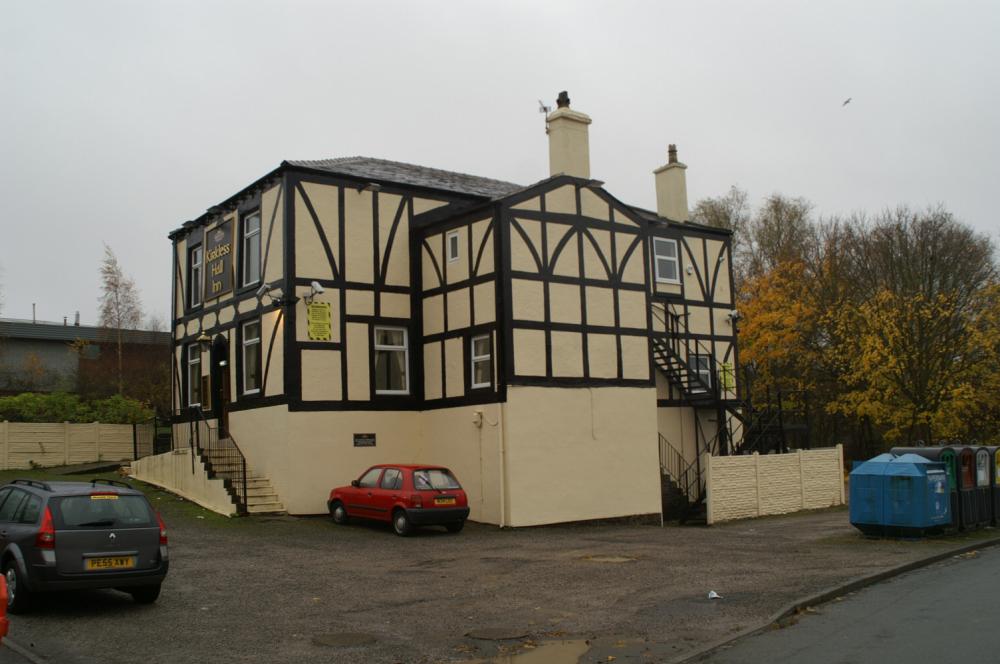 The other side of the Kirkless Hall pub, 2008