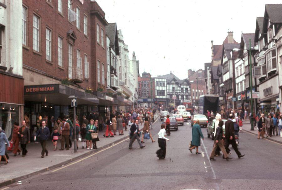 Standishgate, 1975. Standishgate, 1975.