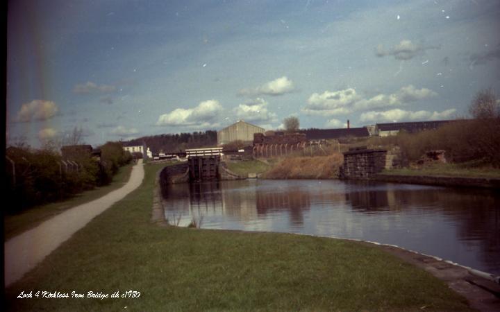 Lock no 4 Kirkless Iron Bridge