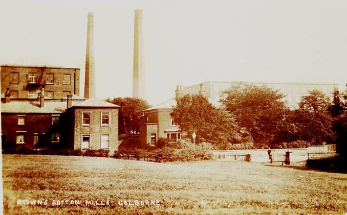 Brown's Cotton Mills, Golborne Brown's Cotton Mills, Golborne
