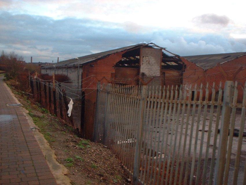 Industrial estate, access via Frith Street.