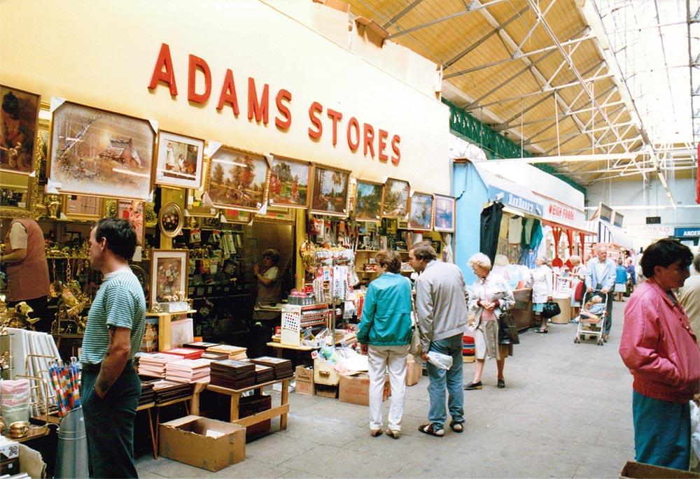 Inside Wigan Market Hall