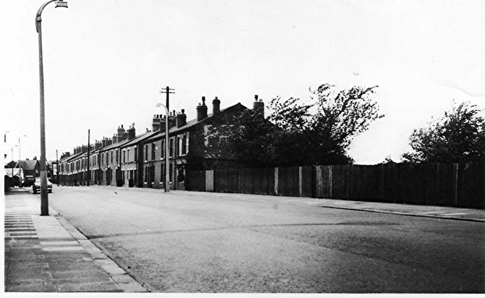 Wigan road looking from Bryn Cross  towards Rose Hill