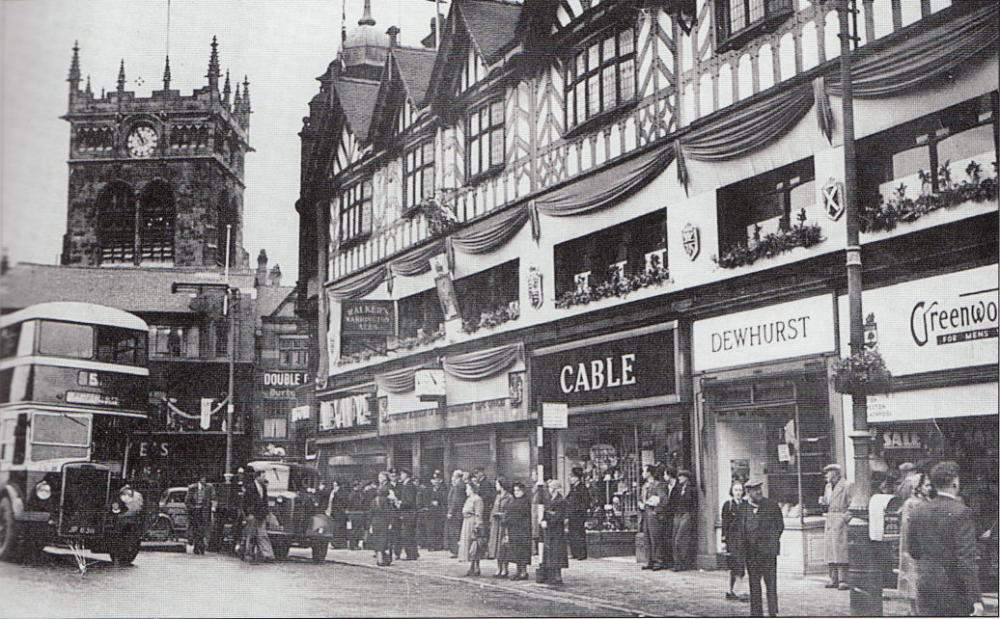 Some of the shop fronts in the 1950's Some of the shop fronts in the 1950's