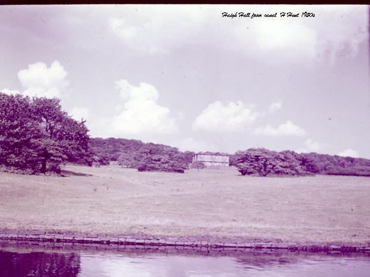 Haigh Hall from canal