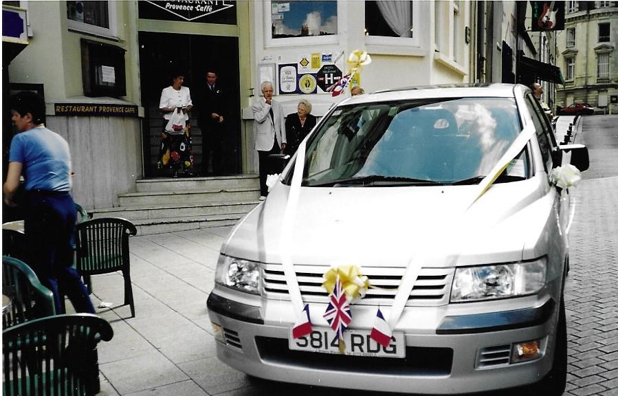 Wedding car in Angers. Wedding car in Angers.