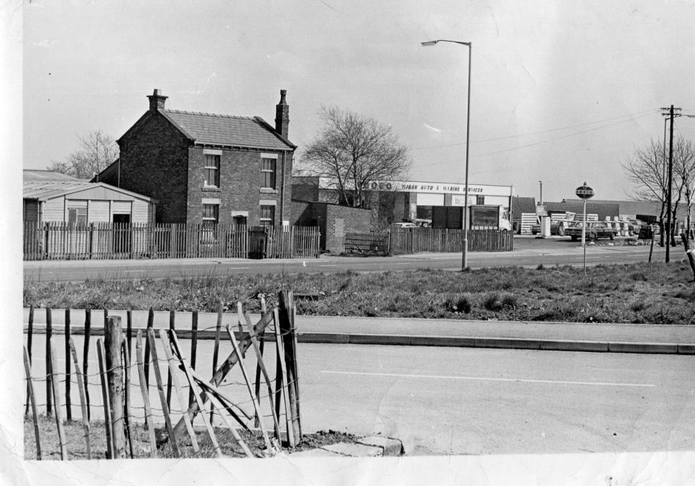 Haigh Road Aspull  1971