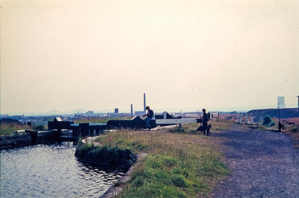 Fishing near Canal Lock, near New Springs. Fishing near Canal Lock, near New Springs.