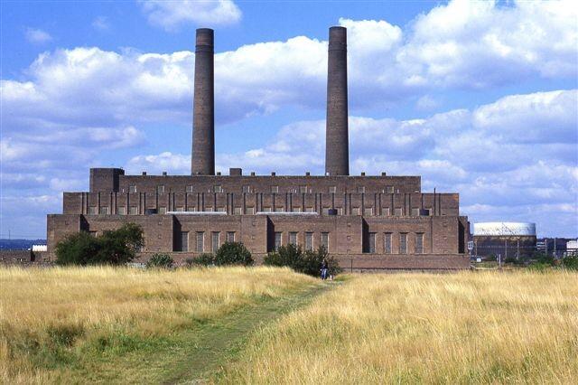 Westwood Power Station, September 1987. Westwood Power Station, September 1987.