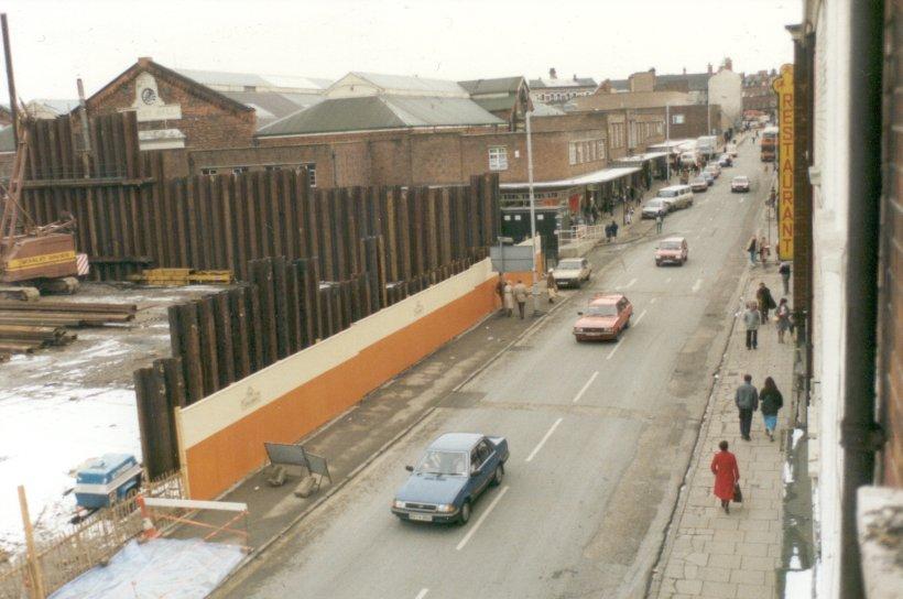 Construction of The Galleries, 1980s.