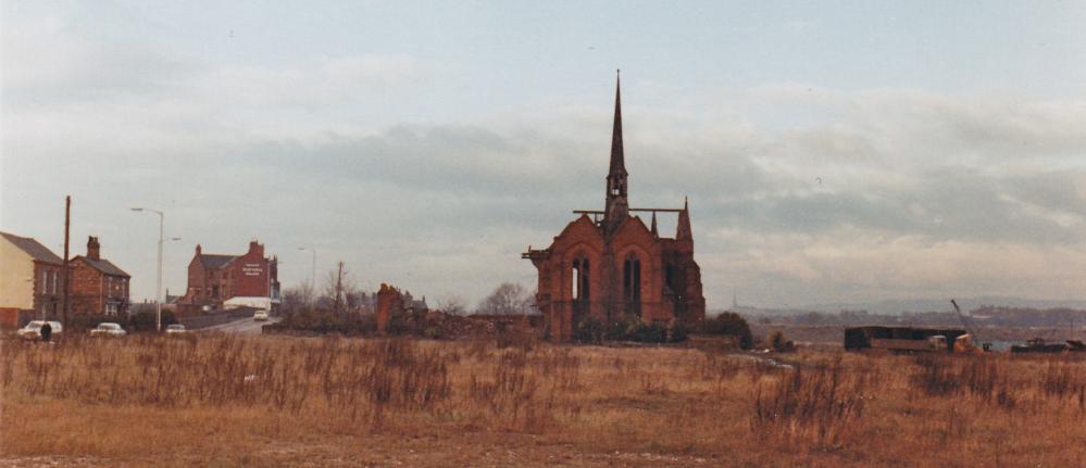 Godfrey Jones's pictures of the demolition of the old St Mary's church in 1978 Godfrey Jones's pictures of the demolition of the old St Mary's church in 1978