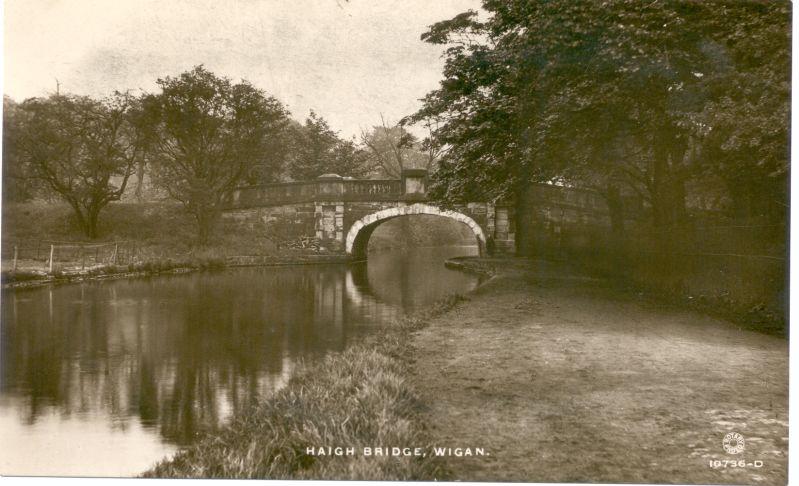Haigh Bridge, Wigan. Haigh Bridge, Wigan.