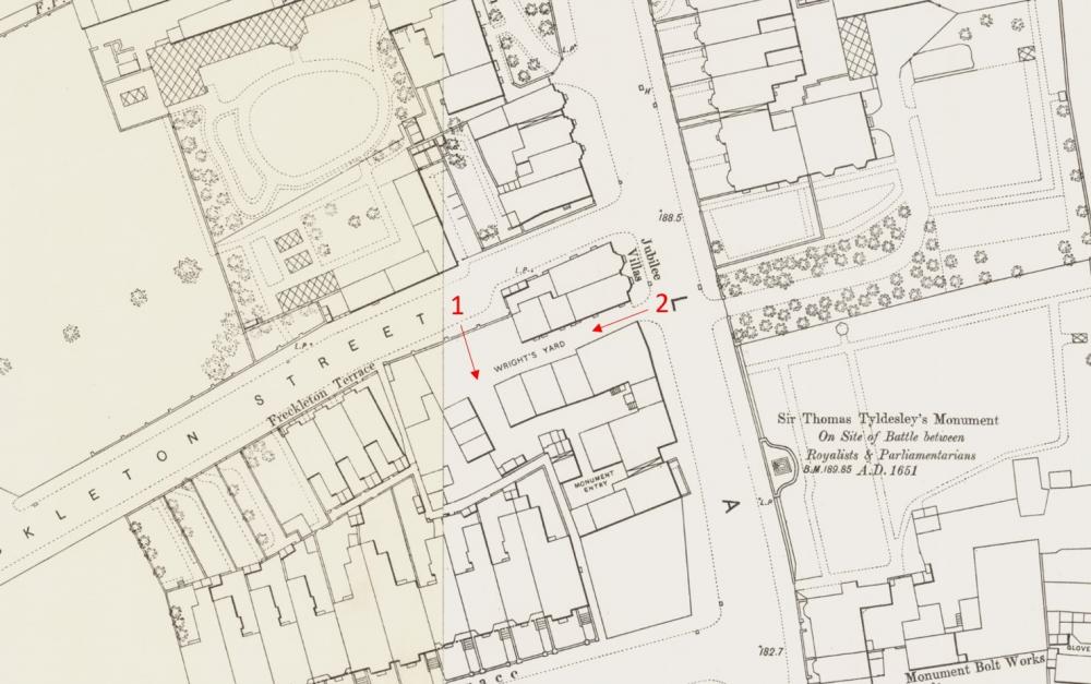 Wright's Yard Location