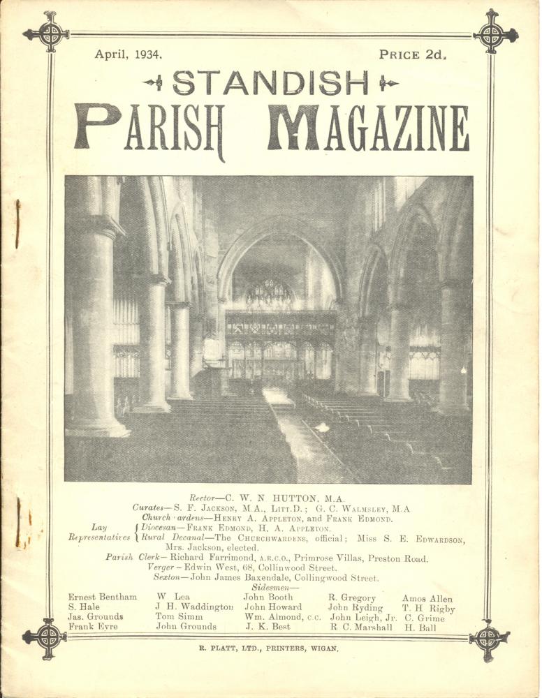 Standish Parish Magazine Standish Parish Magazine