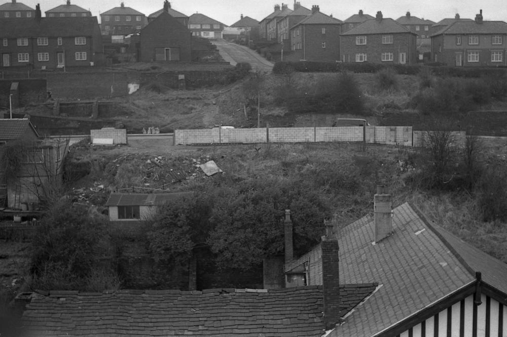 Upholland from the top of the church 1960's by Colin Pearce