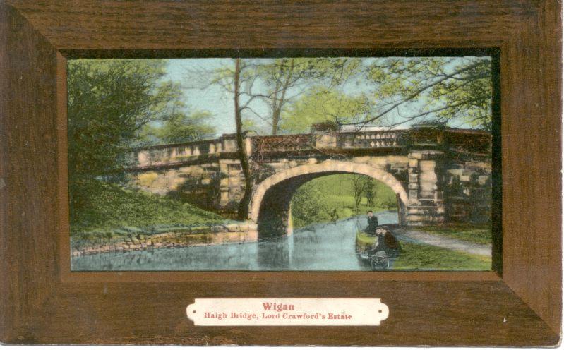 Haigh Bridge, Lord Crawford's Estate. 1909.