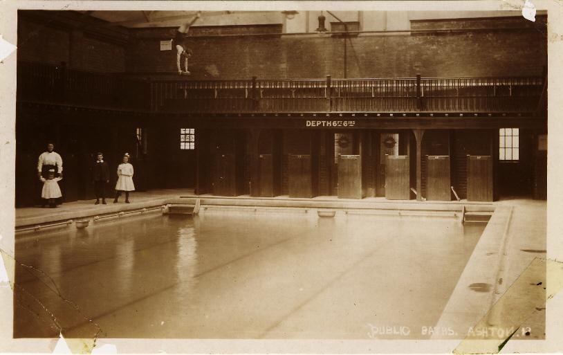 Old baths, Ashton