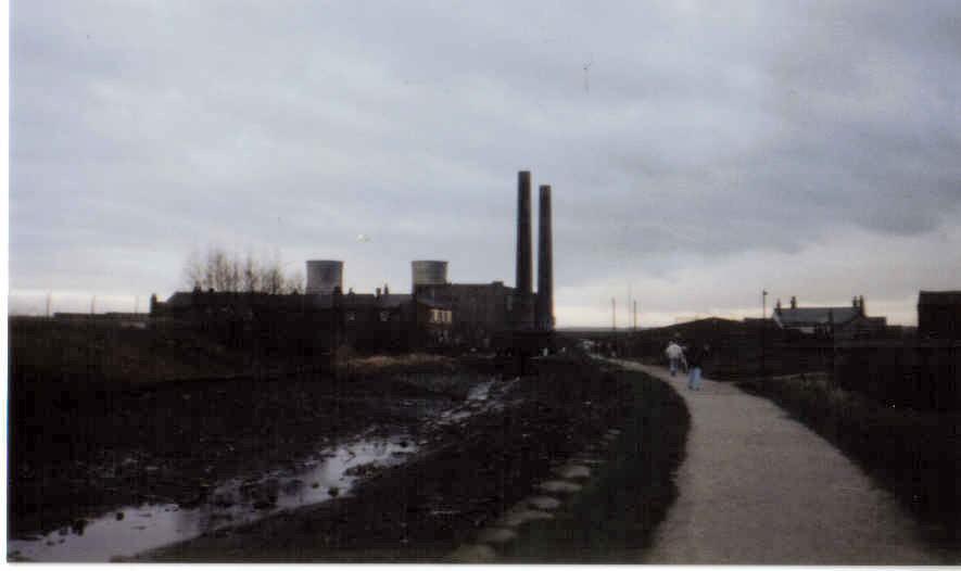 Demolition of cooling towers (2 of 7).