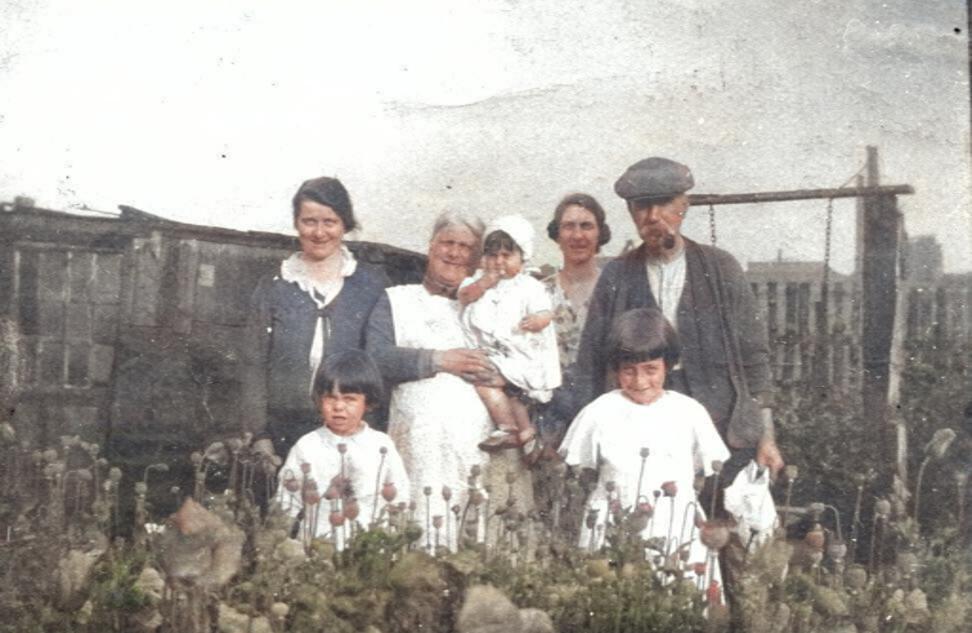 Foot family at Old Mill House, early 1930s Foot family at Old Mill House, early 1930s