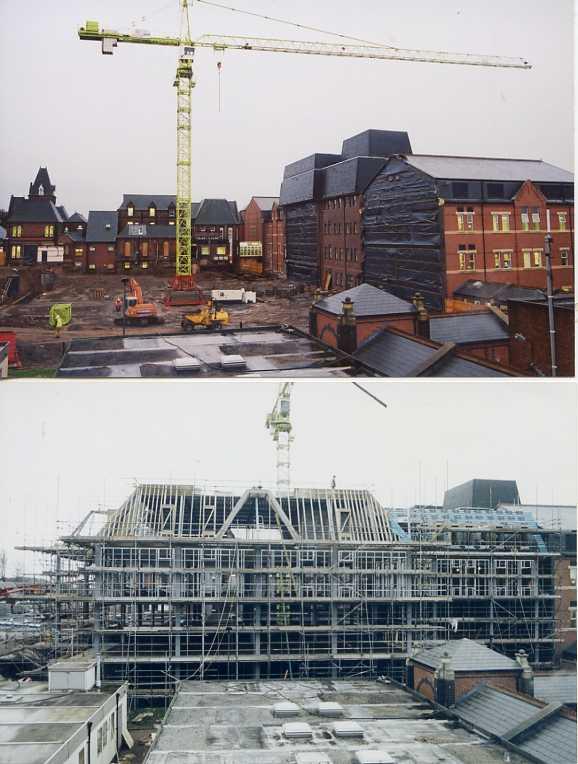 Wigan Infirmary: construction of new block 2003/4 Wigan Infirmary: construction of new block 2003/4