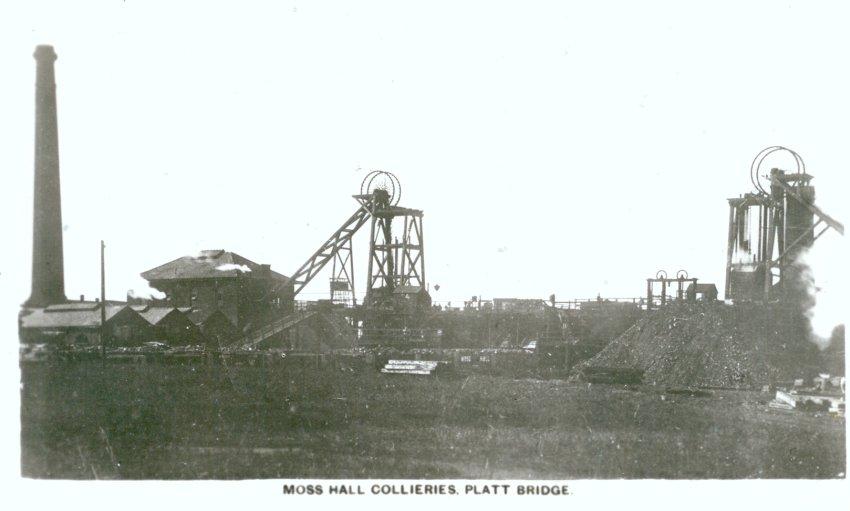 Moss Hall Collieries, Platt Bridge.