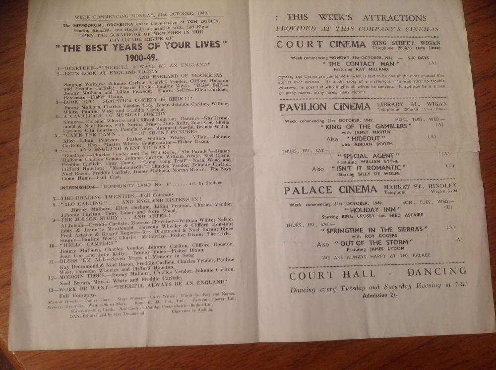 1949 programme