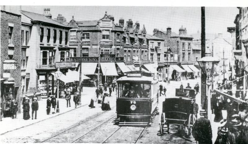 Standishgate, Wigan. c1910. Standishgate, Wigan. c1910.