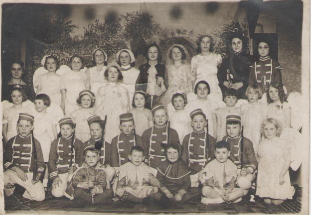 Aspull Wesleyan School production approx. 1936