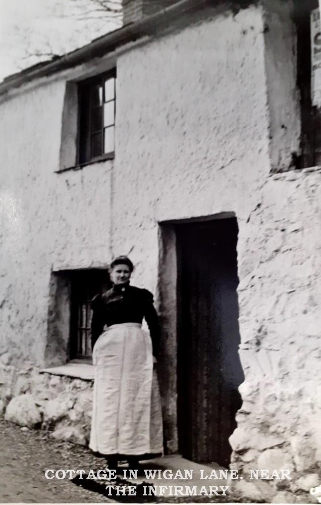 COTTAGE IN WIGAN LANE, NEAR INFIRMARY c. 1900?