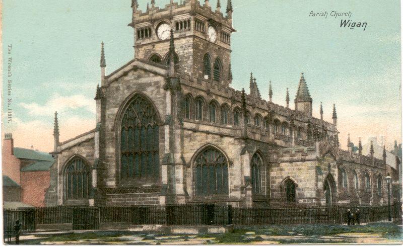Scanned from an old postcard. Scanned from an old postcard.