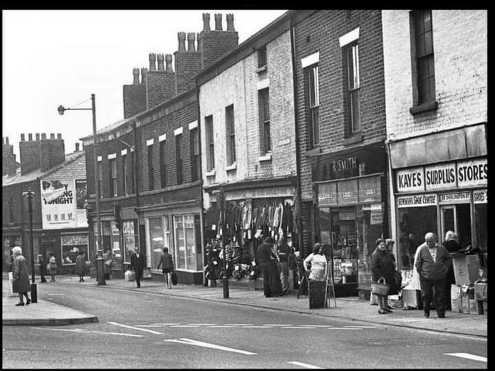 Darligton St. shops  