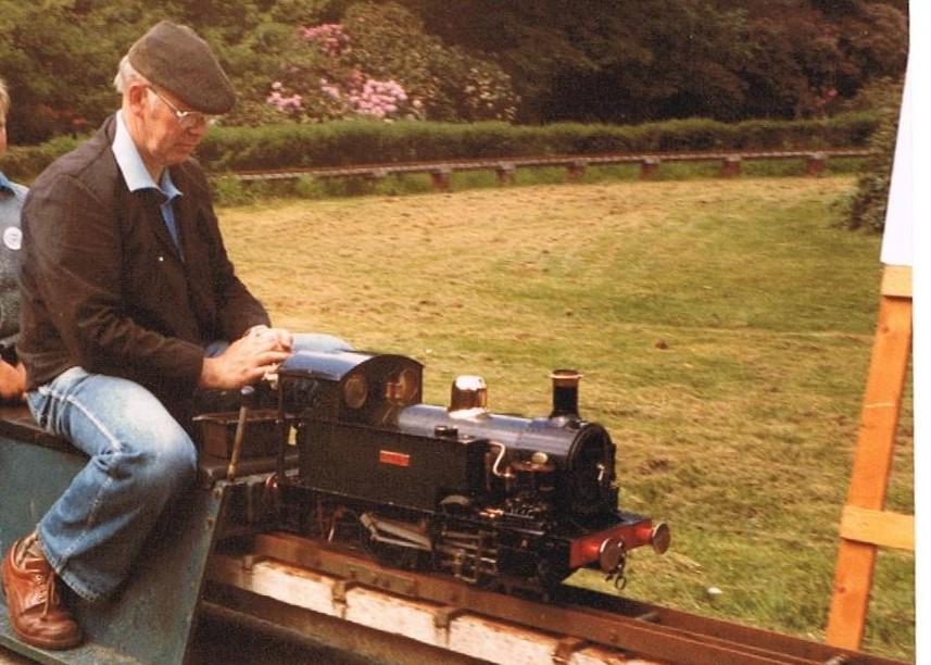 Haigh Hall Minature Train-- 80s