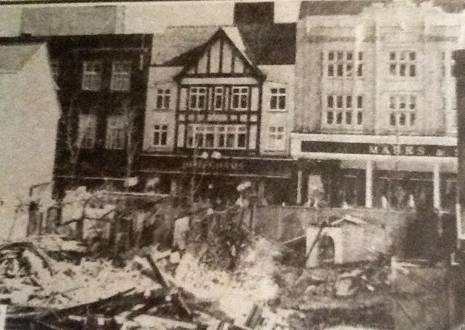 Demolition of Standishgate Demolition of Standishgate