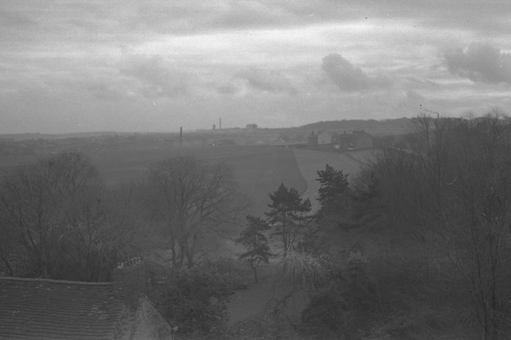 Upholland from the top of Upholland Church by Colin Pearce