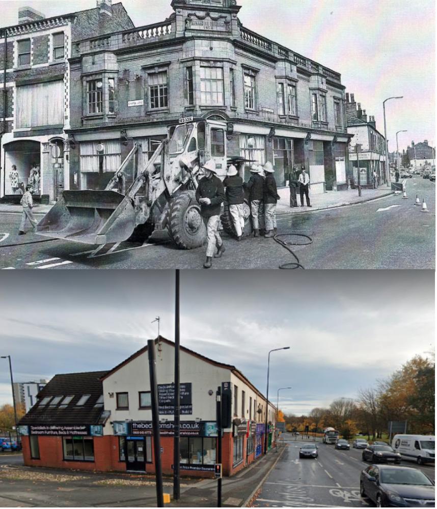 Chapel Lane Then & Now Chapel Lane Then & Now
