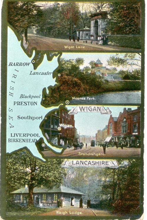 Wigan postcard.