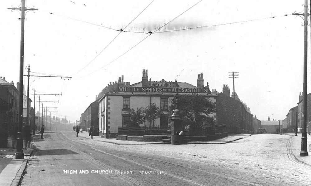Junction of High St/Church St 1920s Junction of High St/Church St 1920s