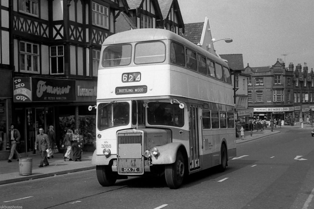 Bus in Standishgate Bus in Standishgate