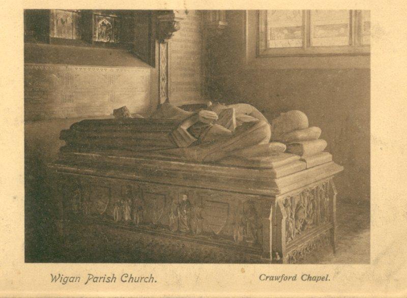 Crawford Chapel in Parish Church. Crawford Chapel in Parish Church.