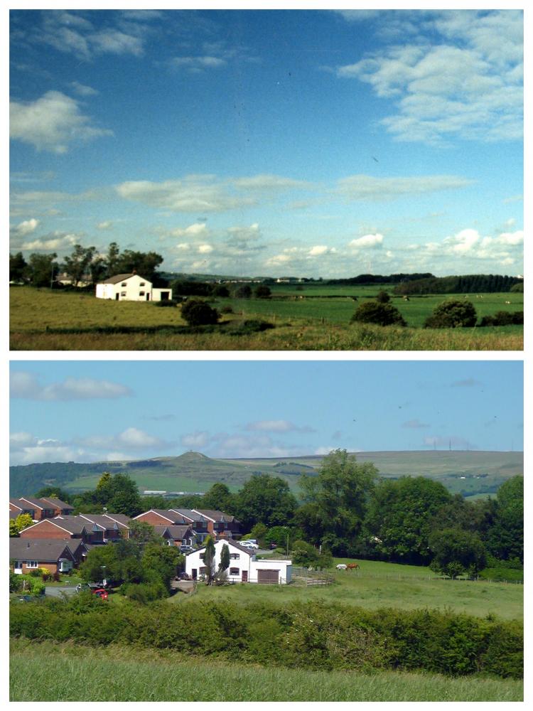 Then and now Then and now