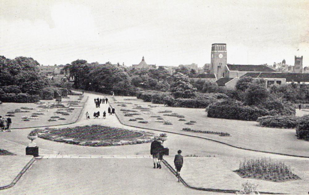 Mesnes Park, 1950s Mesnes Park, 1950s