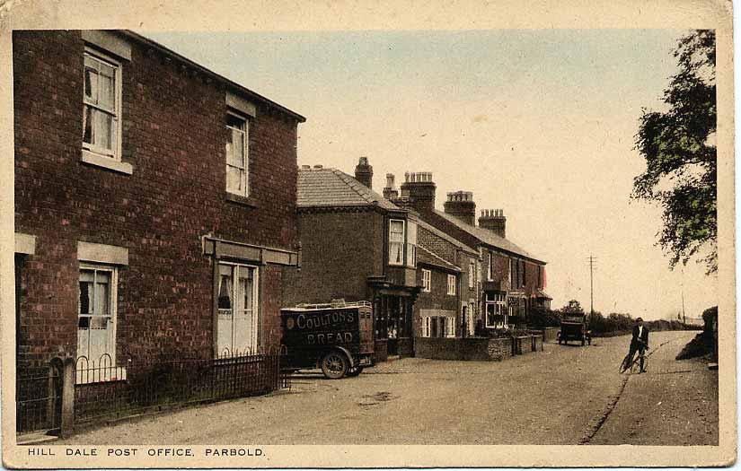 Hill Dale Post Office, Parbold. Hill Dale Post Office, Parbold.