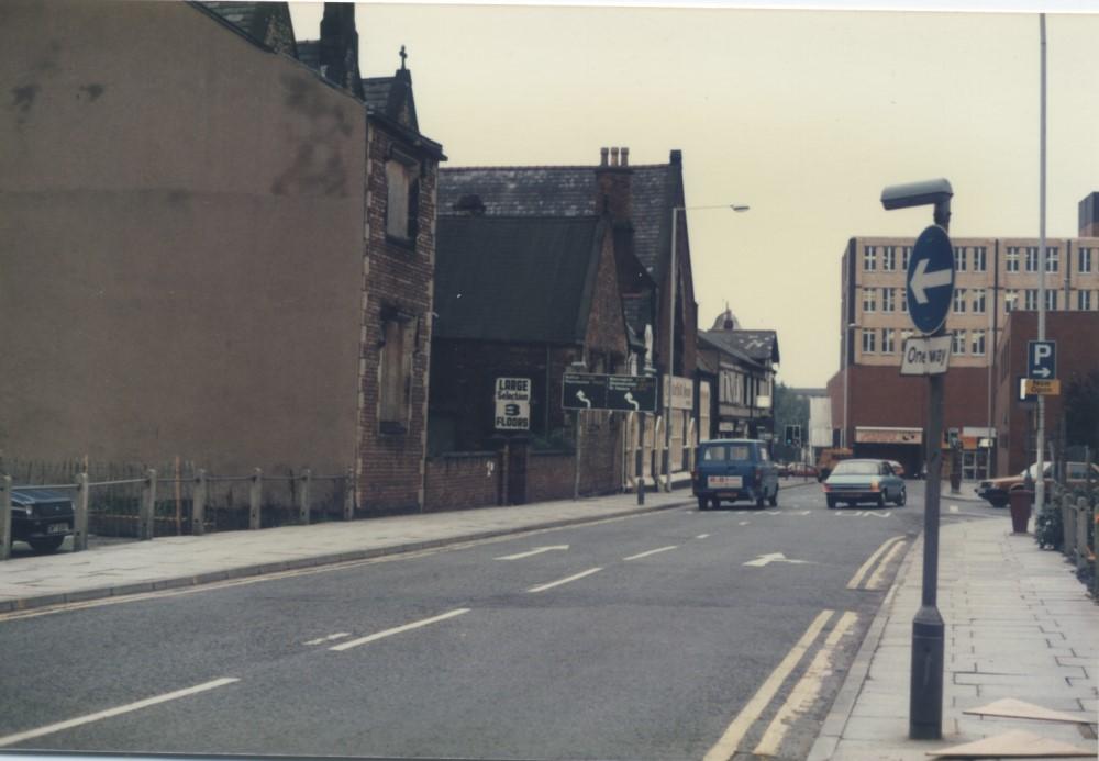 Looking towards Standishgate Looking towards Standishgate