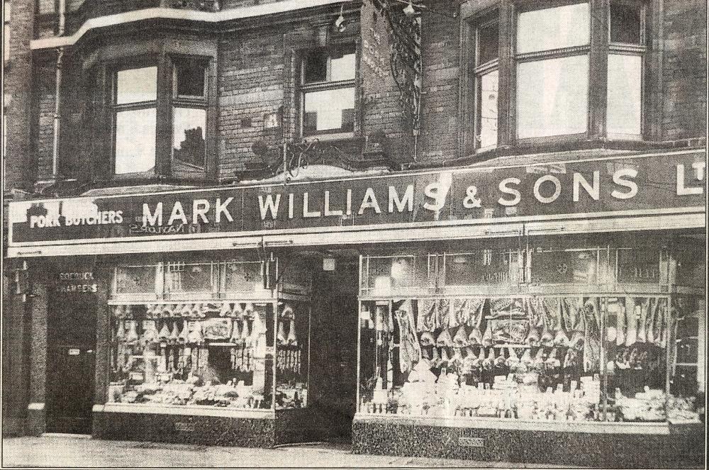 Mark Williams Butchers 1960's