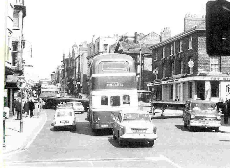 Busy Wallgate, 1960s. Busy Wallgate, 1960s.
