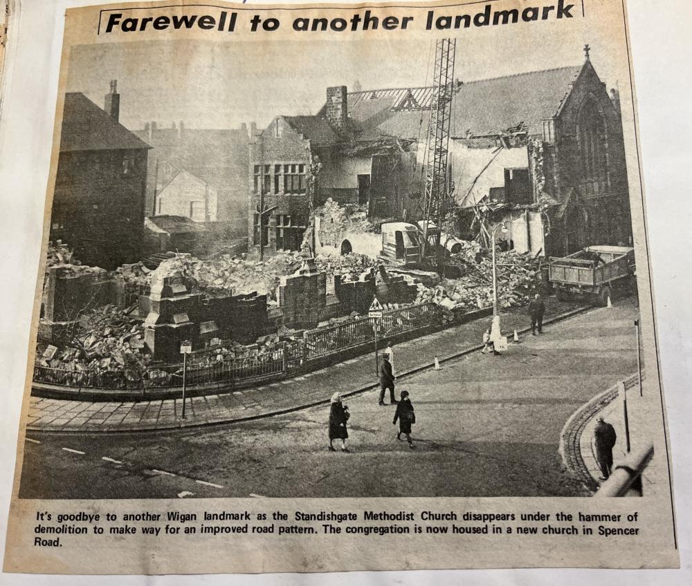 Demoltion 1969, Standishgate Wesleyan Methodist Demoltion 1969, Standishgate Wesleyan Methodist