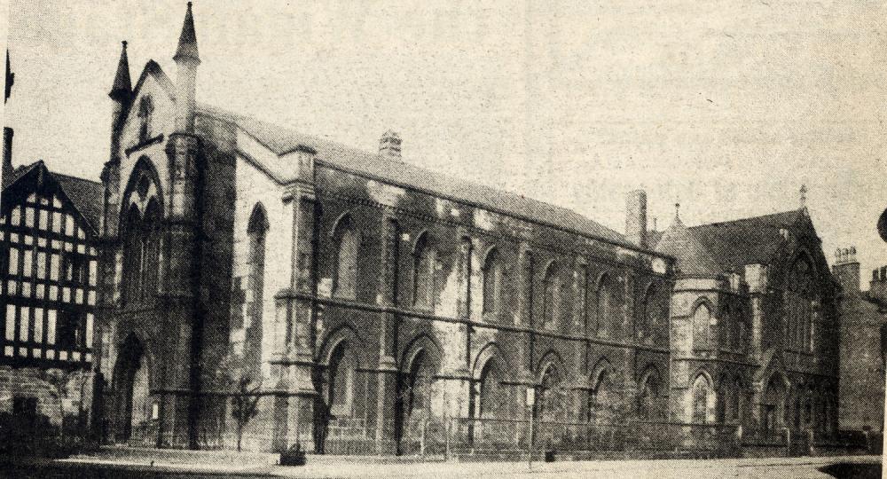 Wesleyan Church Standishgate 1950's Wesleyan Church Standishgate 1950's